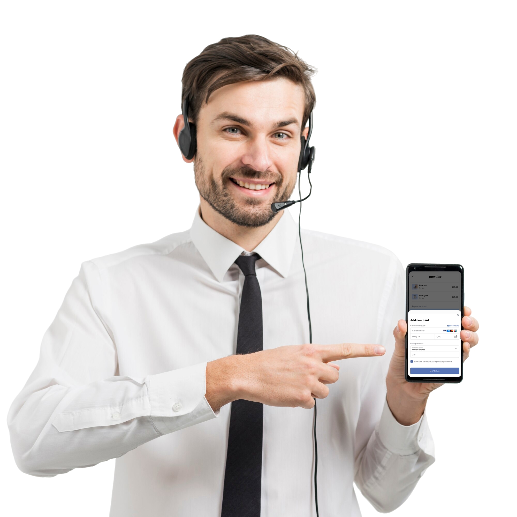 customer-support-agent-processing-payment-via-phone