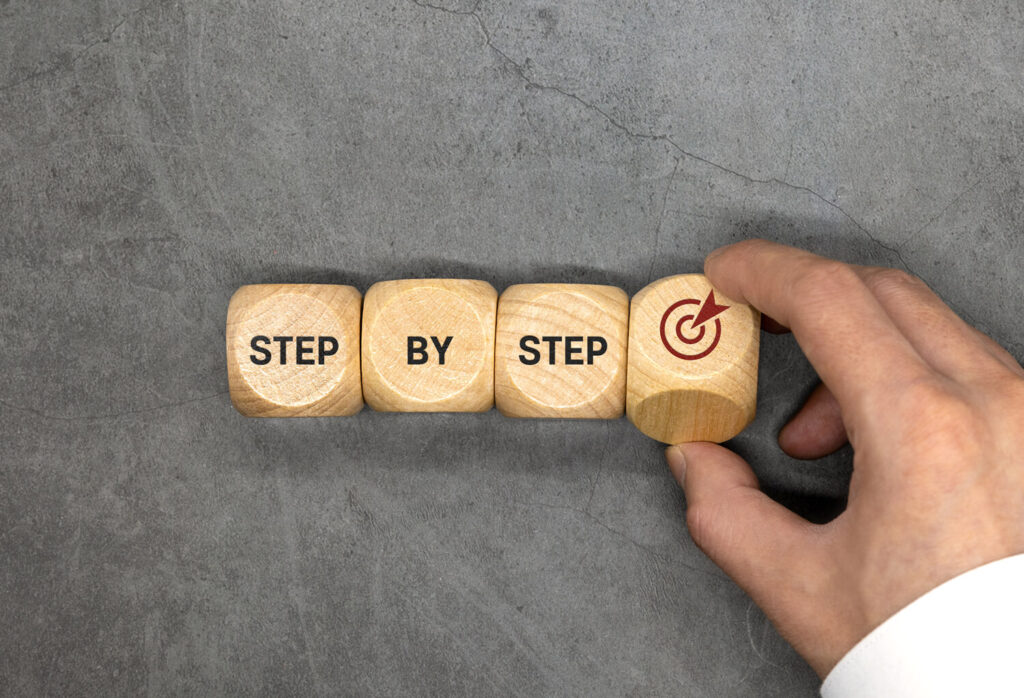 word-step-by-step-wooden-cubes-achievement-progress-business-career