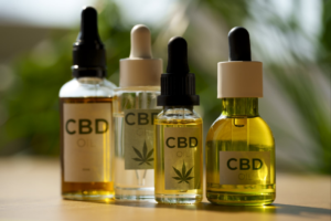 cbd labeled Vials