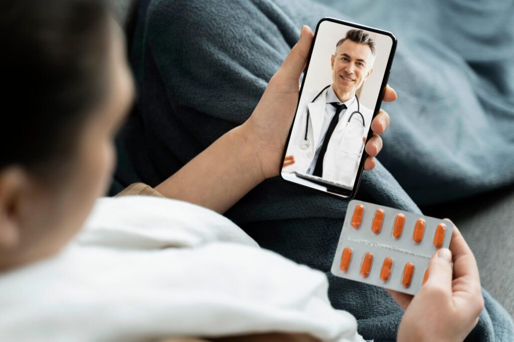 medical-teleconsultation-sick-patient-home