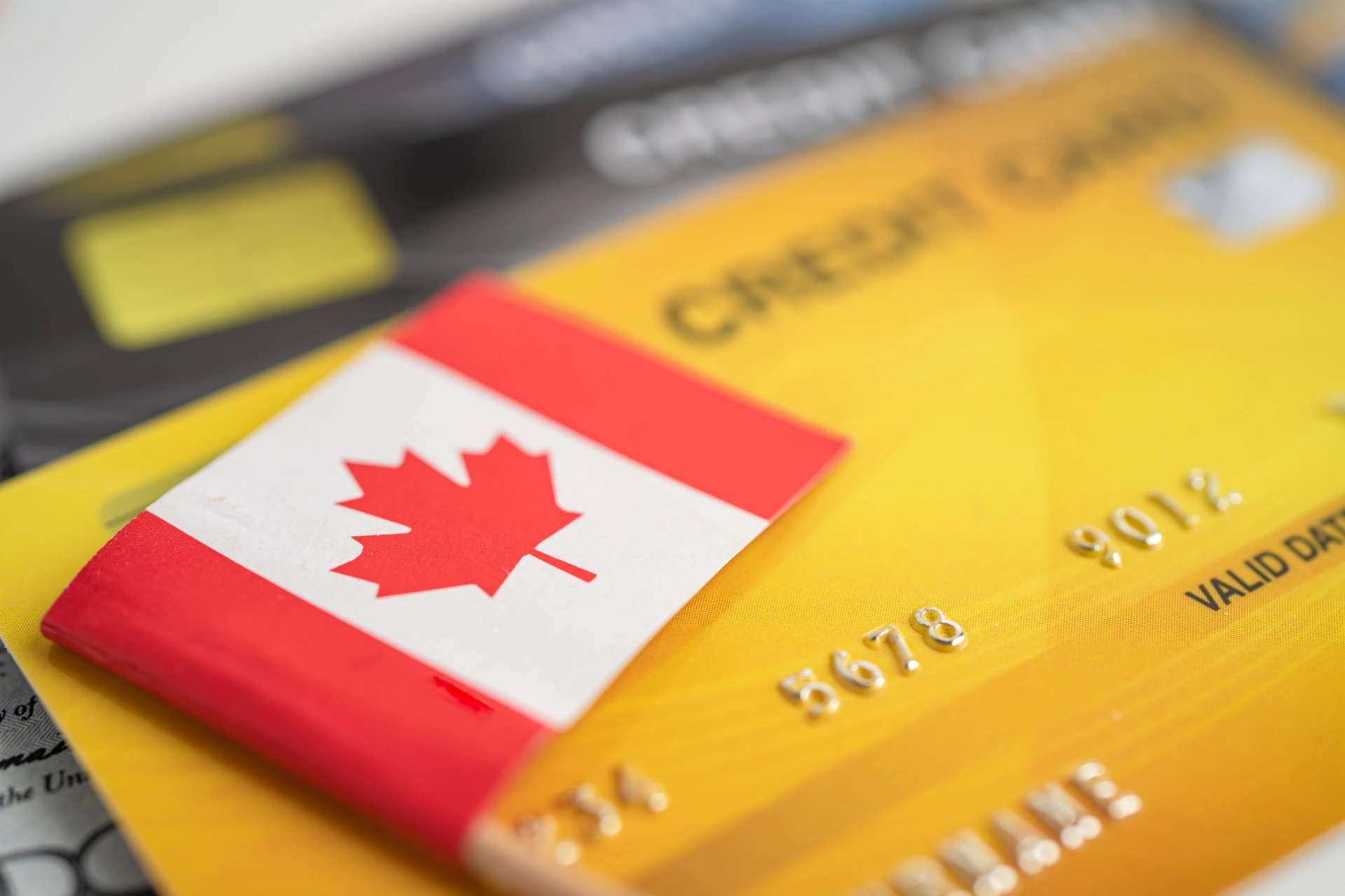 canada-flag-credit-card-concept