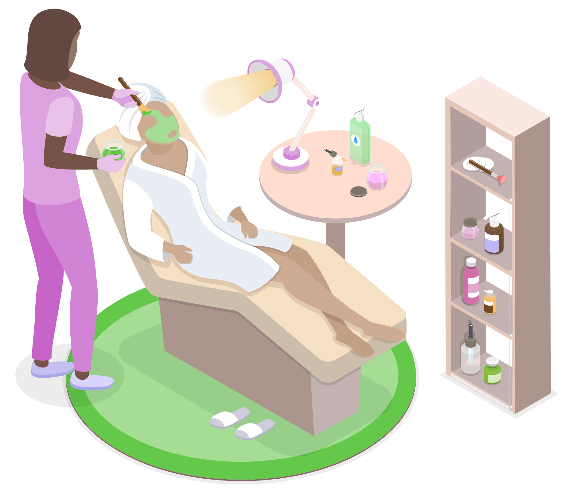 medical spa setup